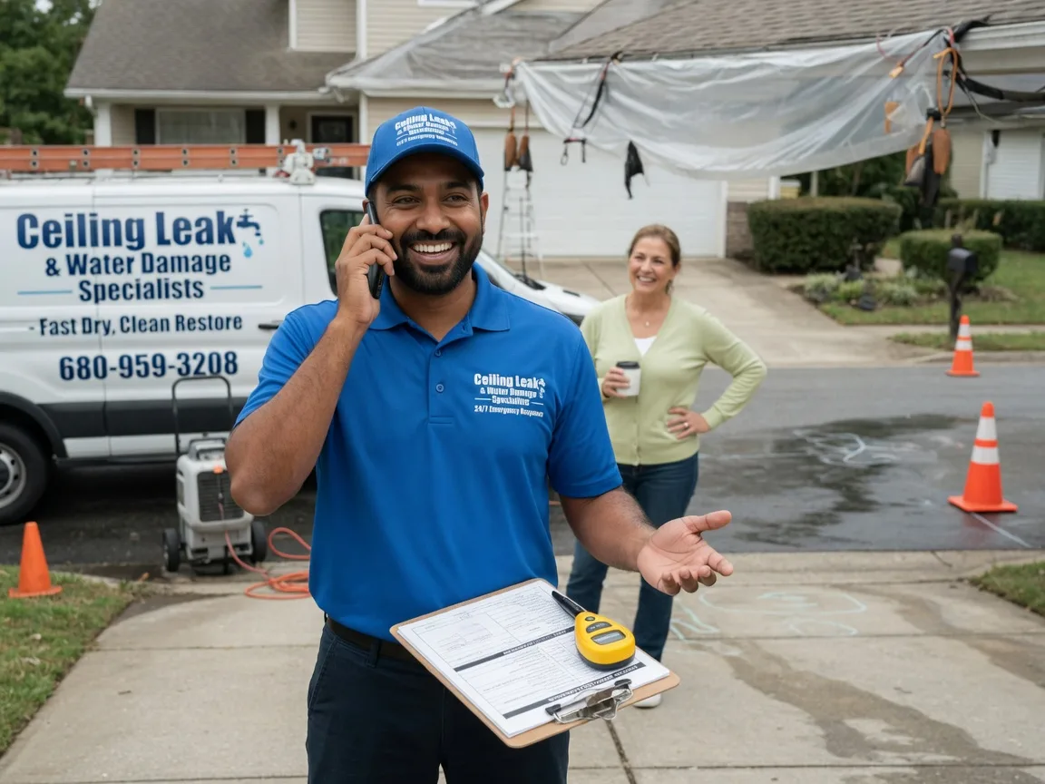 Ceiling Leak Cleanup Clifton, NJ FAQs
